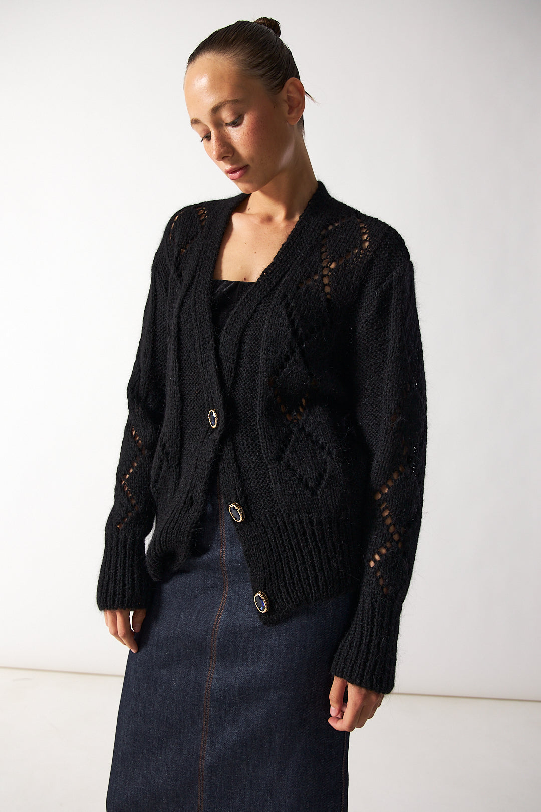 OXFORD PREMIUM MOHAIR CARDIGAN – KRISTINA LAPTSO